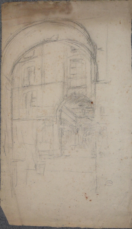 1022 Interior courtyard France