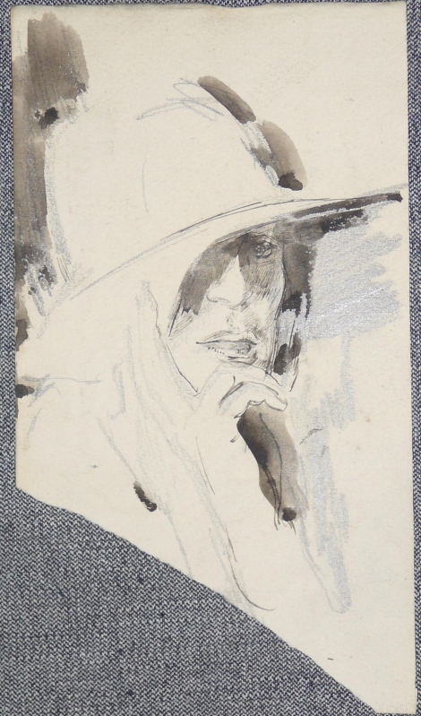107ch.   Woman in hat