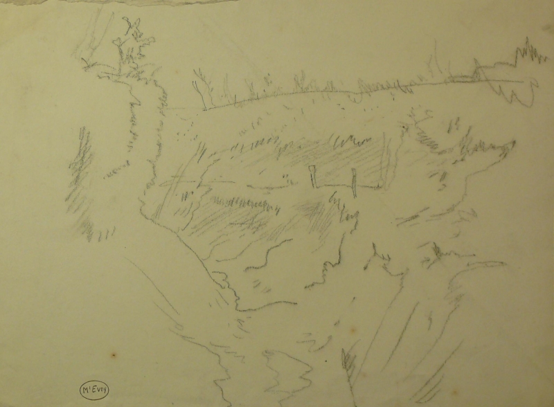 WW1. Ditch / trench.  DRA/360