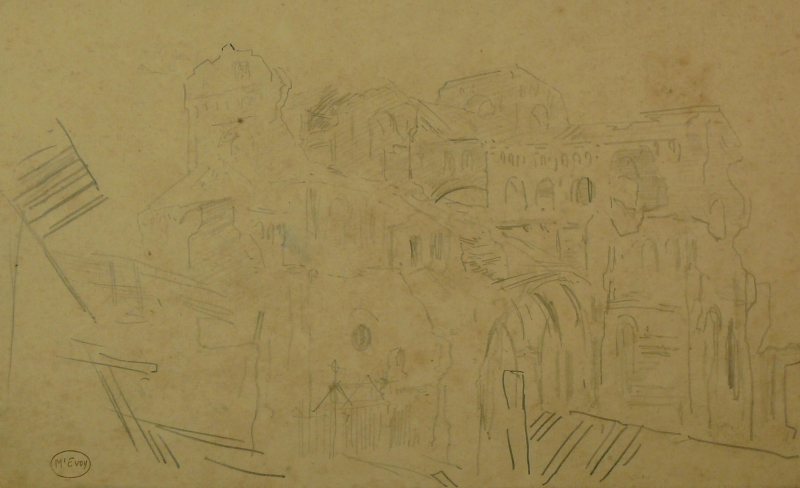 shell damaged city.   DRA/374