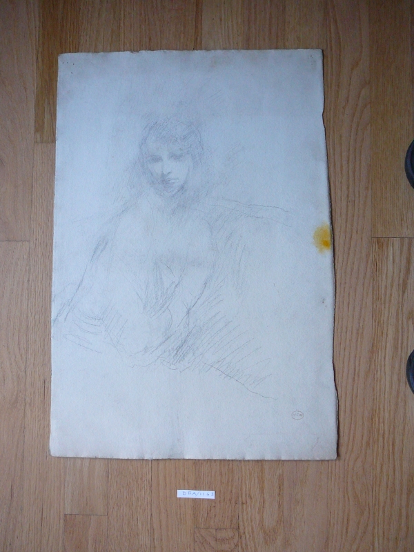 1/2  length portrait study
