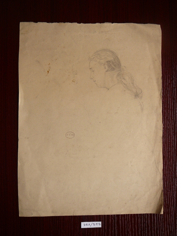 Girl in profile, LHS