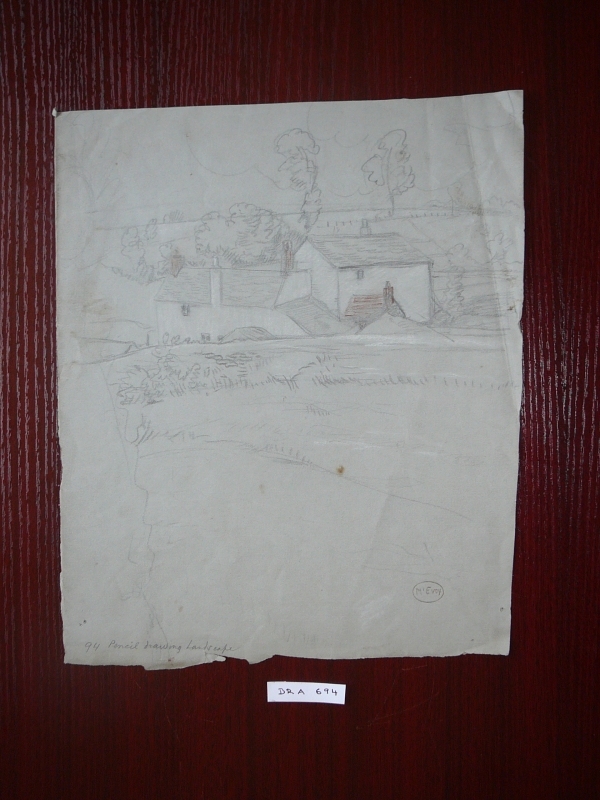pencil drawing landscape