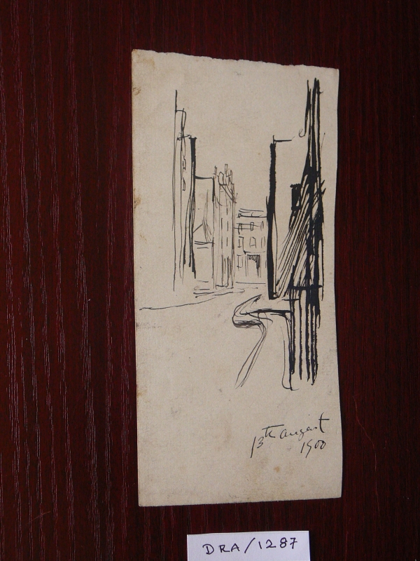 street 13 August 1900