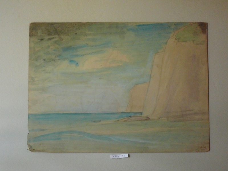 Beachscape cliffs on RHS