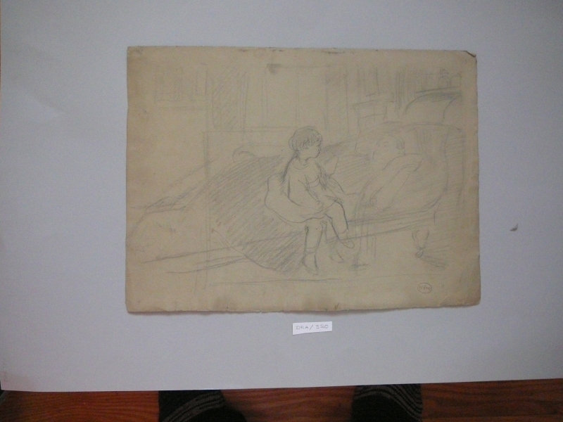 Michael & Mary on chaise longue.  DRA/320