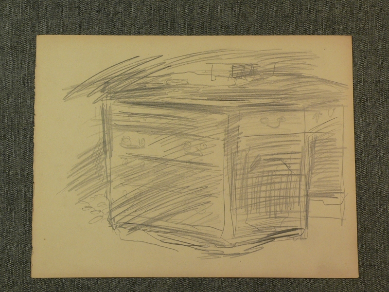 421ch desk at Baring's Bank