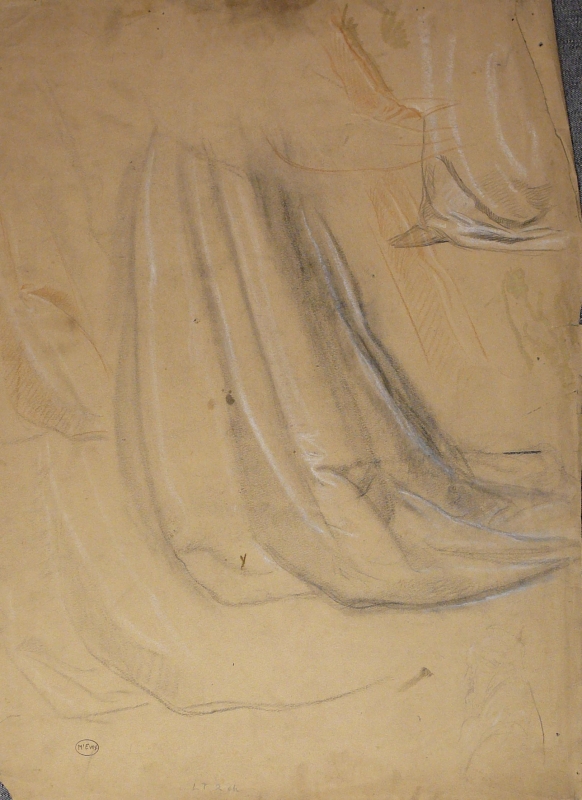 400 ...lt2.  Drapery study