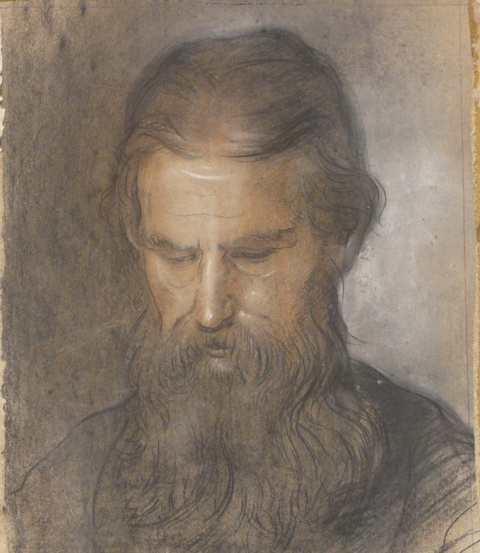 LT-4.   Portrait study man for biblical subject