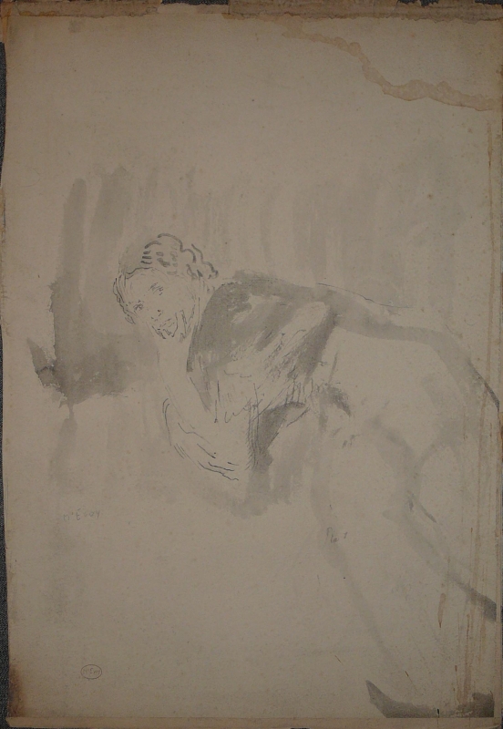 lady leaning forward facing the viewer