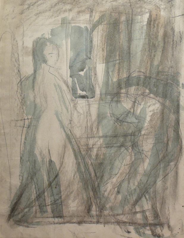 262ch . Figures in an interior