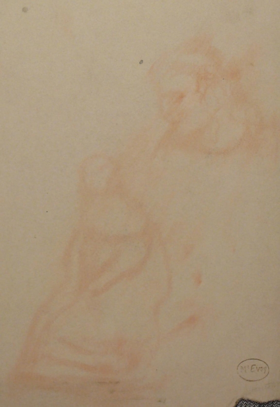 284 . seated lady with child on lap