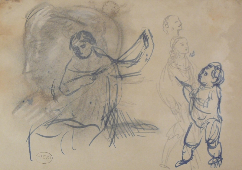312ch . Page of sketches