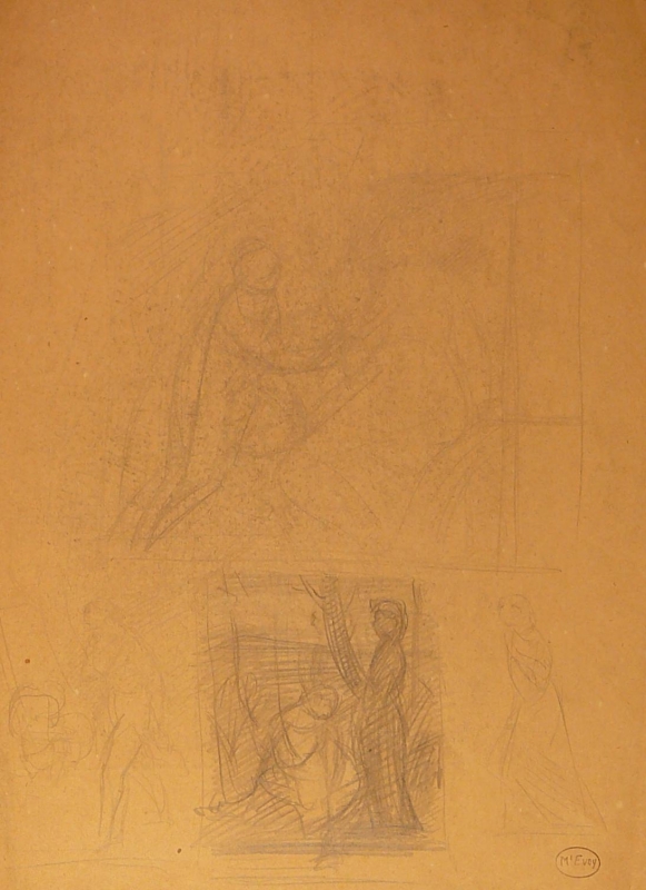 327 paper with two sketches